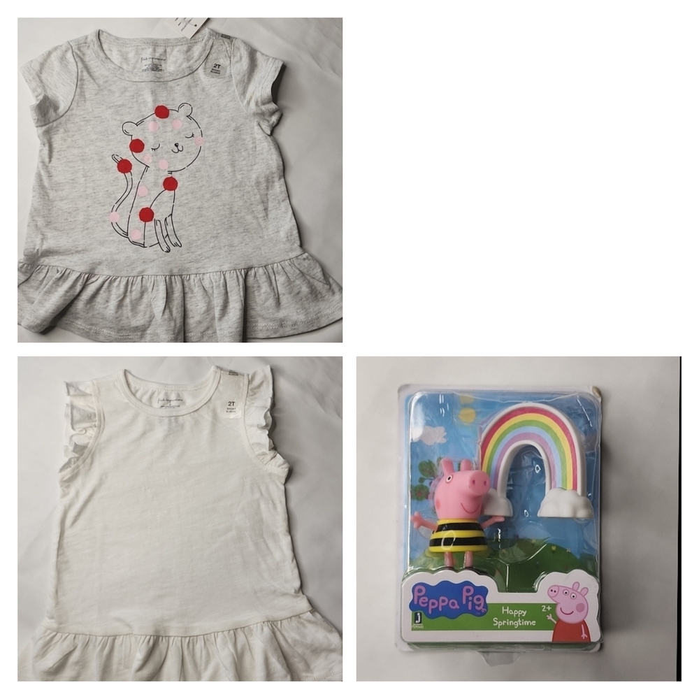 First Impressions - Short Sleeve Shirts & Peppa Pig Bundle